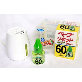 MÁY MUỖI VÀ TINH DẦU NHẬT BẢN