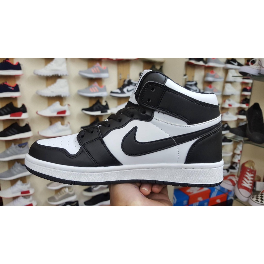 Giày jordan cổ cao đen trắng  Giày jordan cổ cao các màu chuẩn 11 đủ size nam nữ