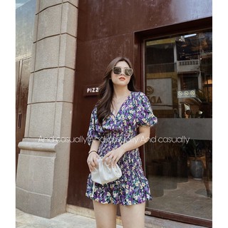 Đầm tím hoa nhí nhún bèo