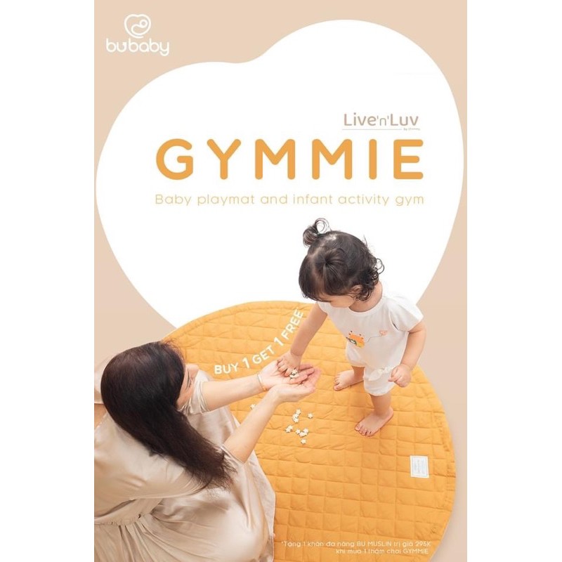 BU Baby - Thảm chơi đa năng Gymmie