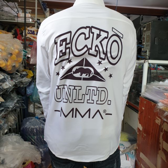 Sơ mi ecko thiết kế tay dài BVK738