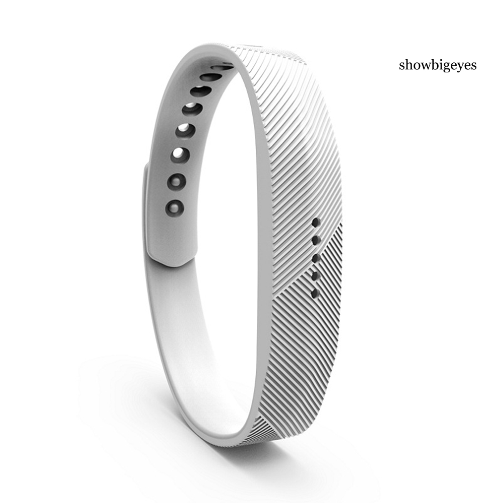 Dây Đeo Silicone Thay Thế Cho Đồng Hồ Thông Minh Fitbit Flex2