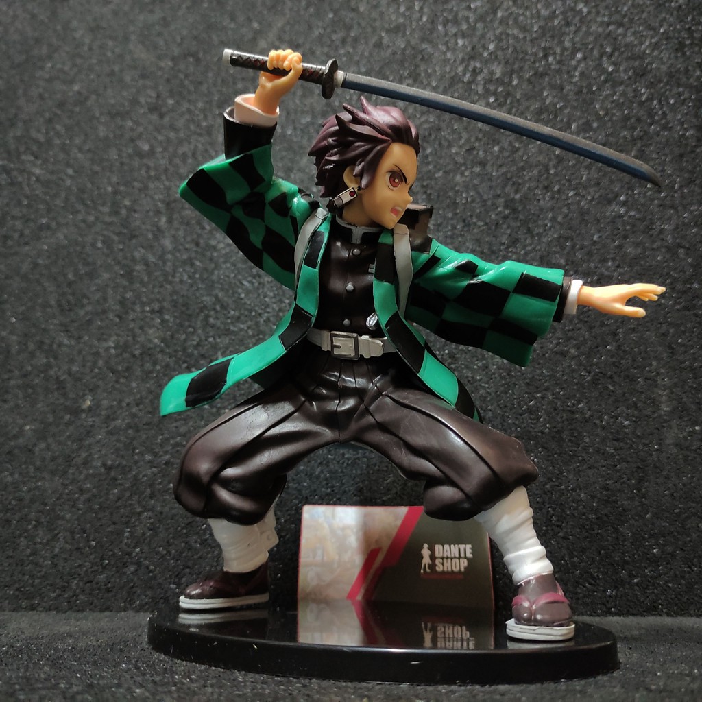 Mô Hình Demon Slayer Kimetsu no Yaiba Nhân Vật Figure Tanjirou, Inosuke 20cm Full Box