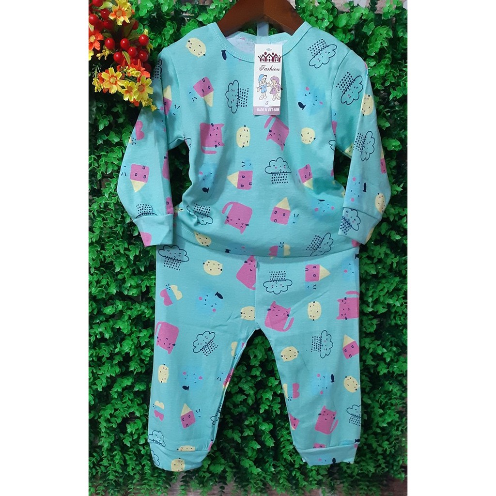 Bộ bozip cho bé gái 7-10kg