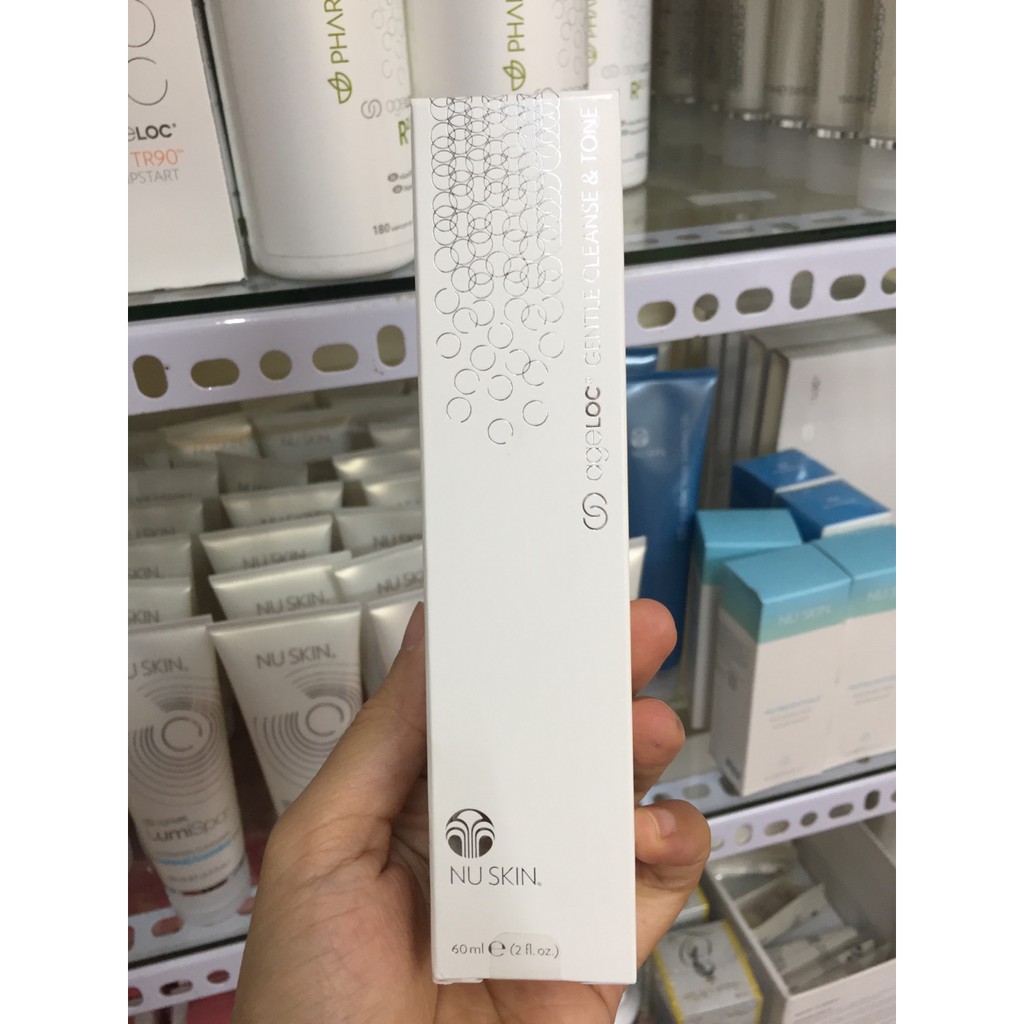 NUSKIN  AGELOC GENTLE  CLEANSE & TONE [ CHÍNH HÃNG 100%] - Sữa rửa mặt tạo bọt