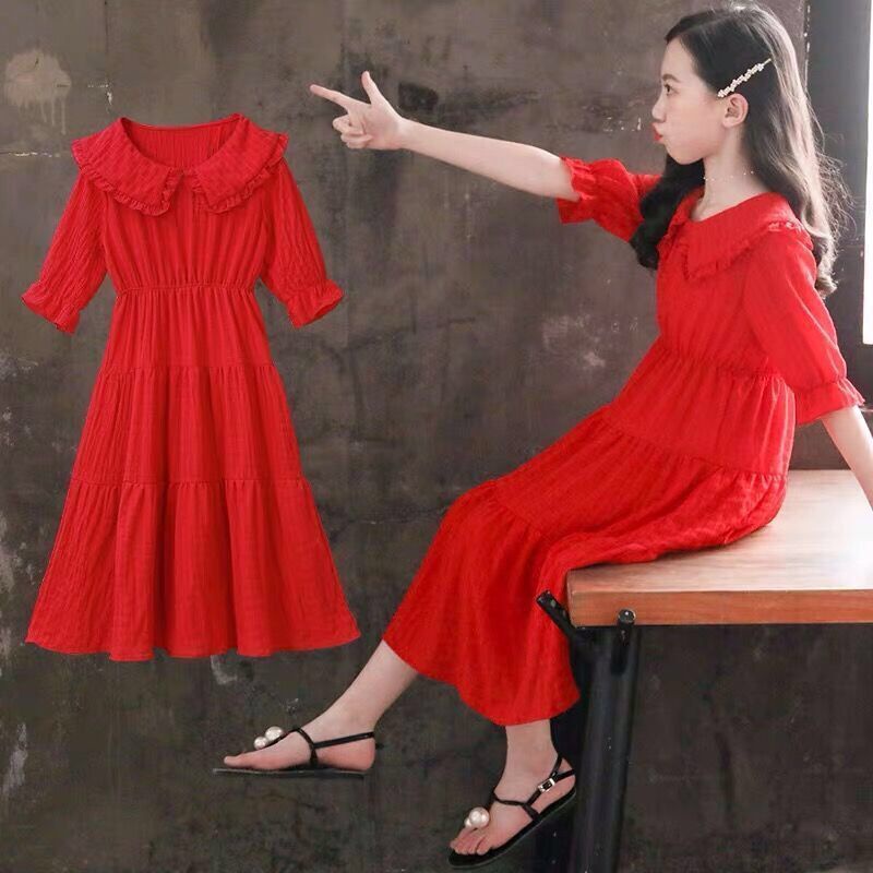 Đầm Công Chúa Ngắn Tay Thời Trang Mùa Hè Cho Bé Gái Từ 3 Đến 4 Đến 5 Đến 6 Đến 7 Đến 8 Đến 9 Đến 10 Đến 11 Đến 12 Tuổi