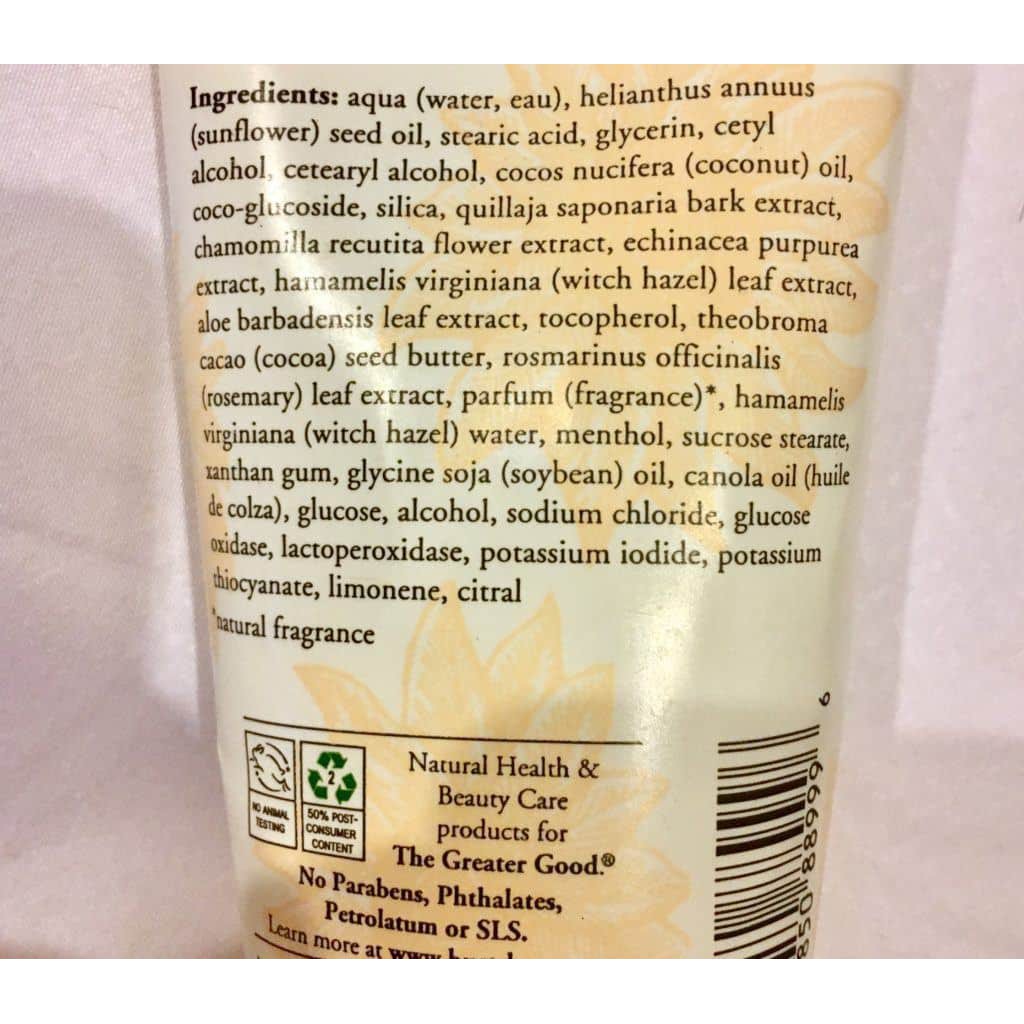 Sữa rửa mặt hoa Cúc Burt’s Bees Soap Bark & Chamomile Deep Cleansing Cream 170g Burts Bee | BigBuy360 - bigbuy360.vn