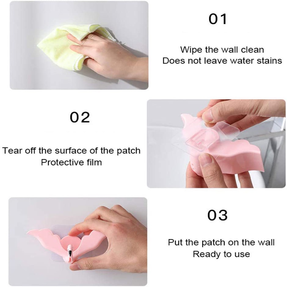 1 hộp đựng xà phòng gắn tường hình chim hồng hạc hoạt hình sáng tạo