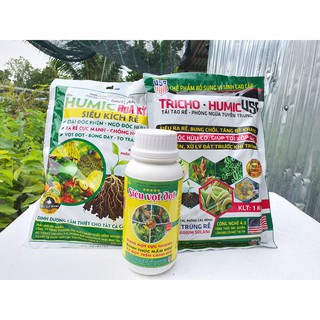 [Rễ Cực Sung, Phát Cực Nhanh] Combo NUÔI CÂY CON Giúp Rễ Khỏe, Giàu Lông Hút, Đất Phì Nhiêu, Cây Phát Nhanh, Sung