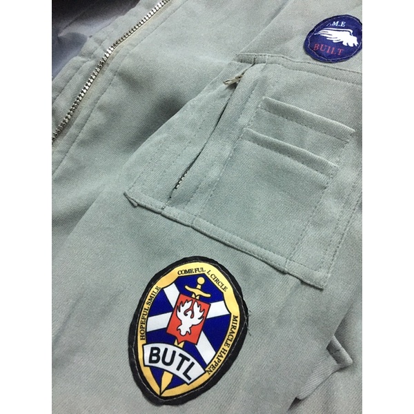 Áo khoác bomber unisex logo