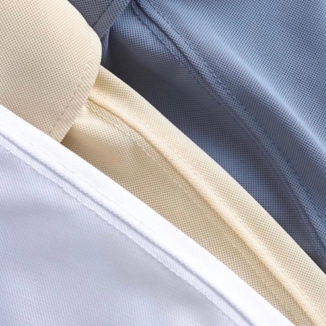 Áo thun Polo GẤU 194 Trơn Unisex vải cá sấu mè Poly co dãn 4 chiều dày dặn form gerular fit - Trơn PL 04