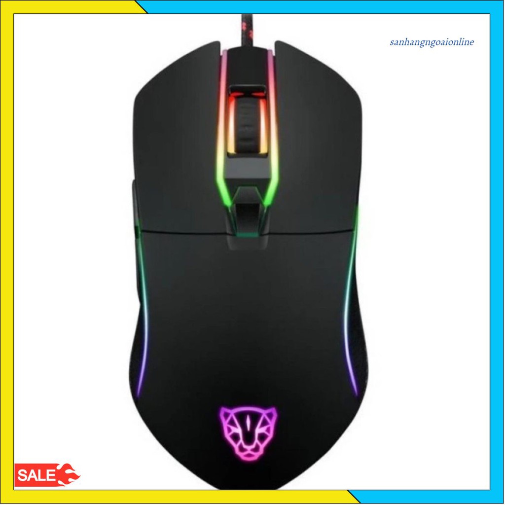 Chuột game thủ Motospeed V30 Optical Gaming Mouse LED RBG - hàng chính hãng