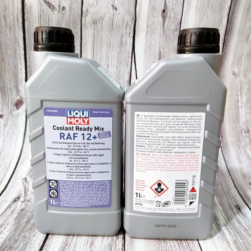 Nước làm mát động cơ, nước giải nhiệt Liqui Moly màu đỏ pha sẵn 1L