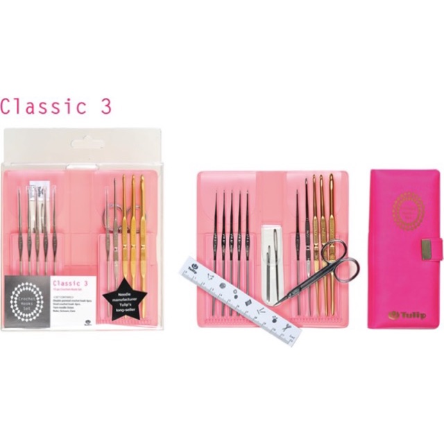 Bộ kim móc Tulip Classic 1 / Classic 2 / Classic 3