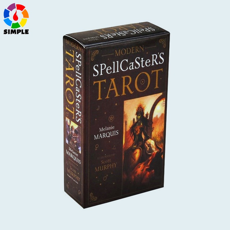 Modern Spellcaster's Tarot Cards Deck Tarot Melanie Marquis New Card Game