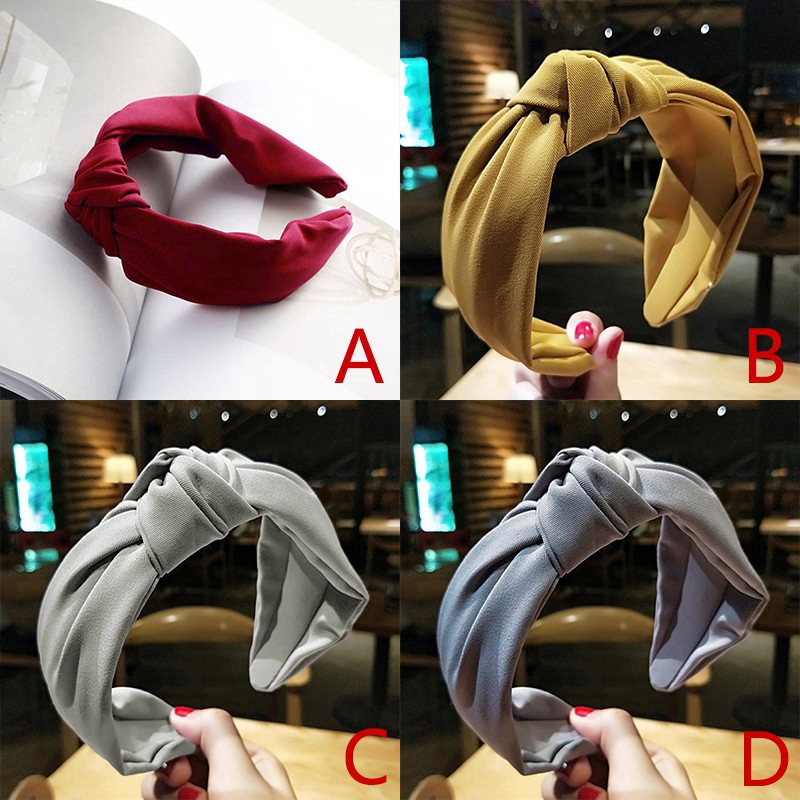 Băng đô xoắn nơ phong cách Hàn Quốc xinh xắn thời trang cho nữ