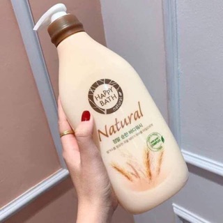 Sữa Tắm nước hoa cao cấp Happy Bath Natural - Esence 900Gram