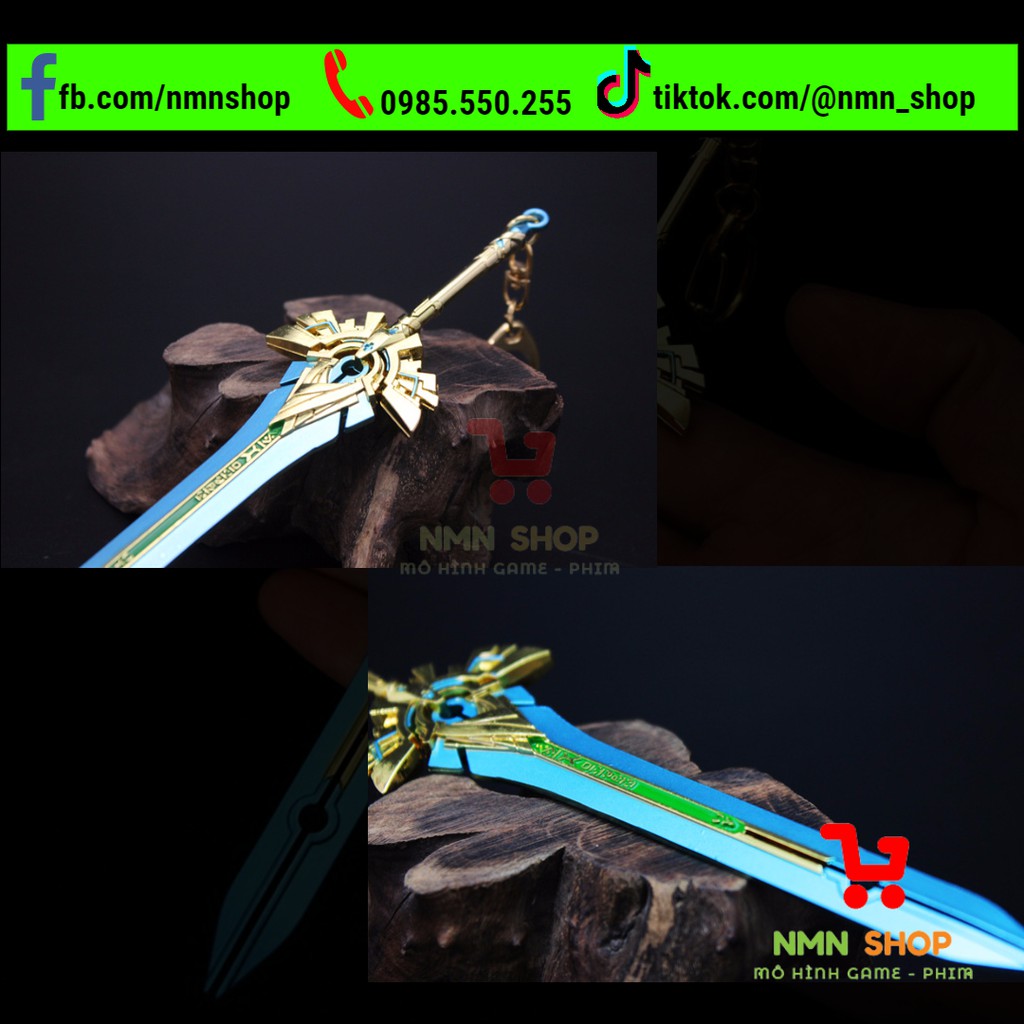 Mô hình game Genshin Impact - Skyward Pride (Thiên Không Kiêu Ngạo) 17cm