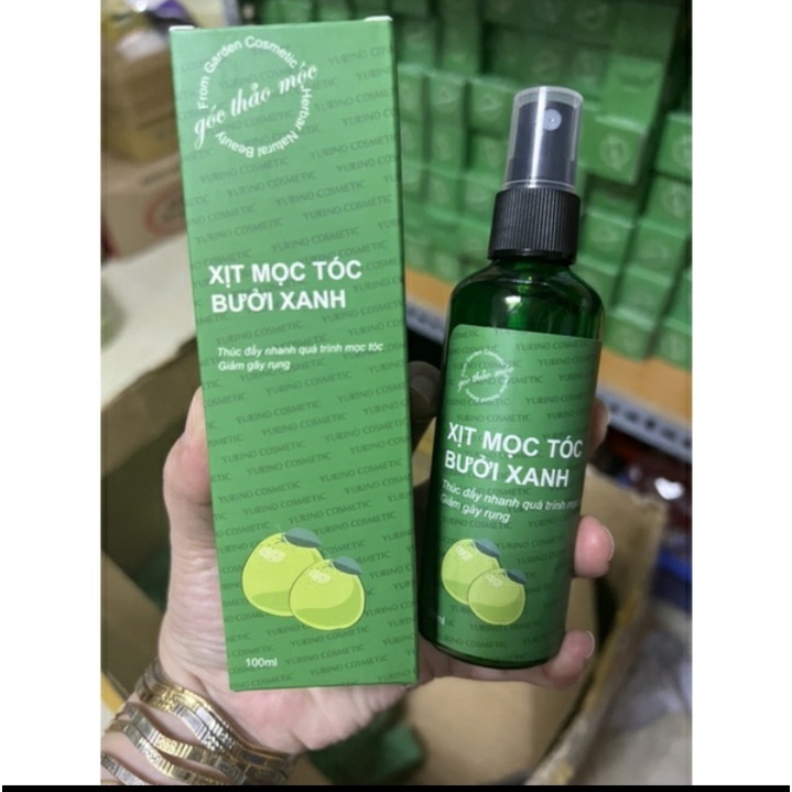 Xịt mọc tóc bưởi xanh ( hàng full hộp )