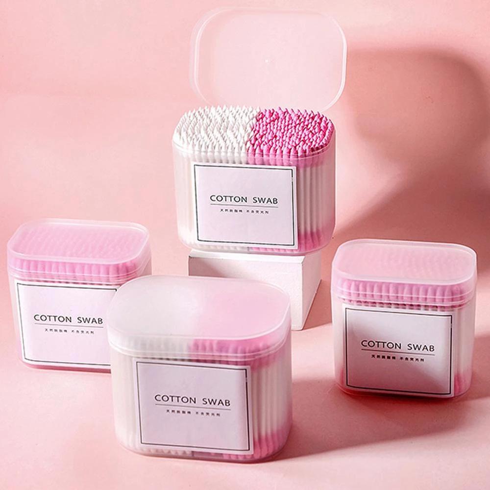 AROMA Set 100 / 200 / 300 Tăm Bông Cotton Sử Dụng Một Lần Tiện Lợi