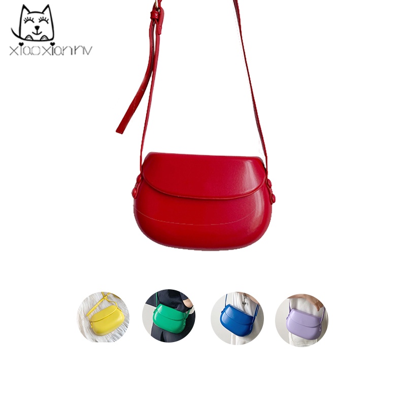 Túi Đeo Chéo mini Đựng Điện Thoại Màu Kẹo Ngọt Thiết Kế Phong Cách Hàn Quốc 2022 Thời Trang Cho Nữ