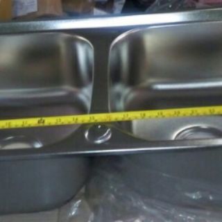 CHẬU RỬA CHÉN INOX (đầy đủ bộ xả)