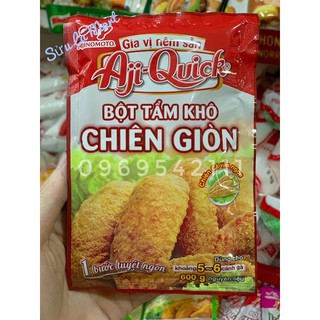 Bột tẩm khô chiên giòn - gia vị nêm sẵn Aji-quick [1gói 42gam]