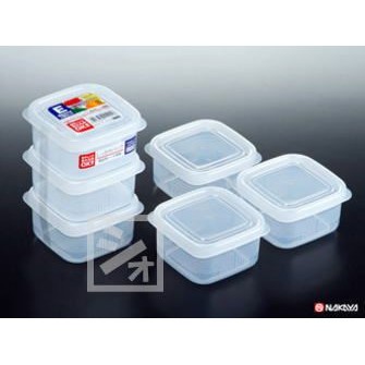 Set 3 hộp nhựa đựng thức ăn Nakaya 200ml Made in Japan