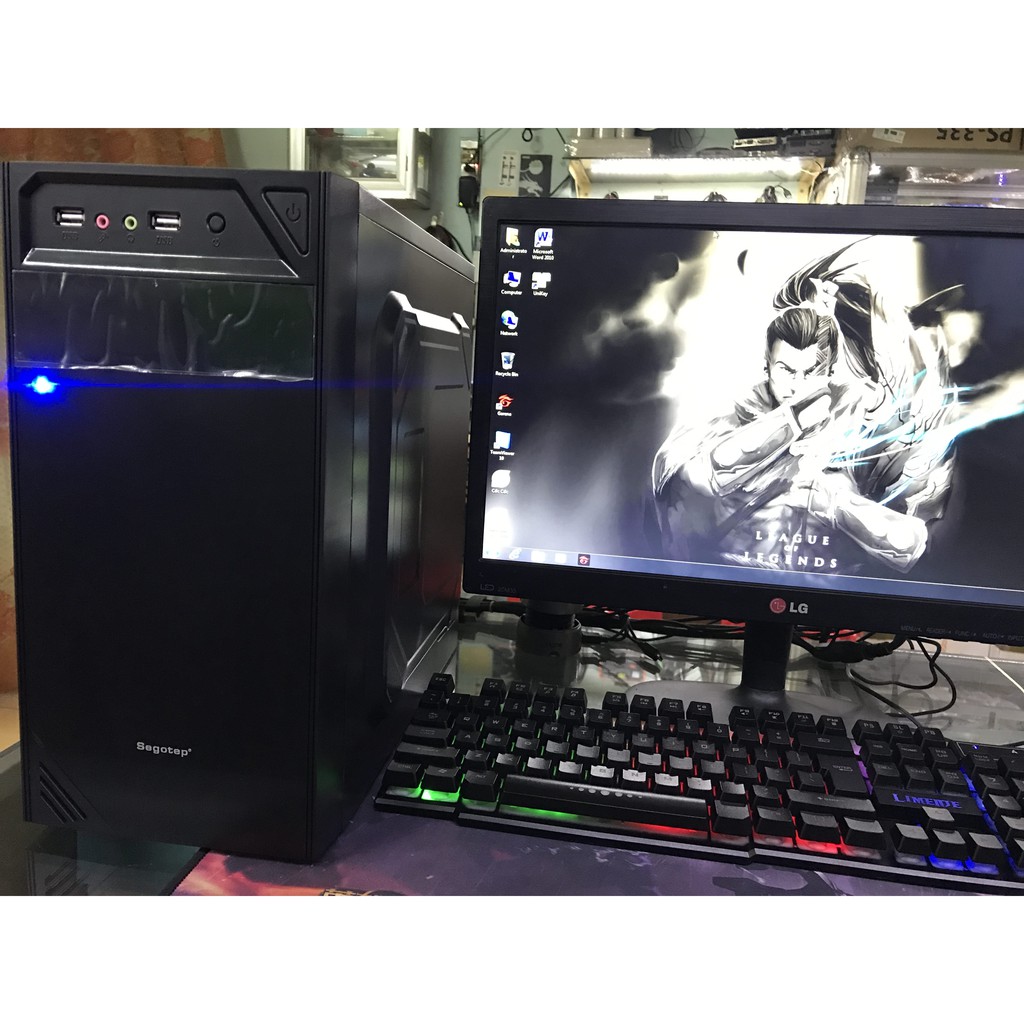 BỘ VI TÍNH + MÀN LED 19" CHIẾN LIÊN MINH GIÁ RẺ ! | BigBuy360 - bigbuy360.vn