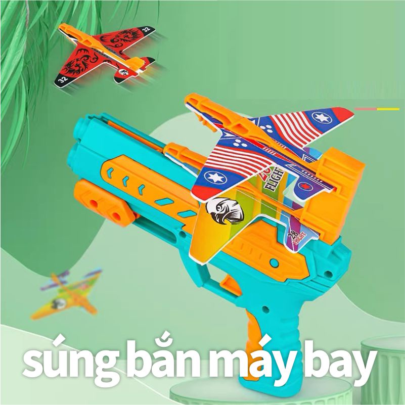 *Bi bô shop*Súng Đồ Chơi,Bắn Máy Bay Mô Hình Cho Trẻ Em,Đồ Chơi Trẻ Em