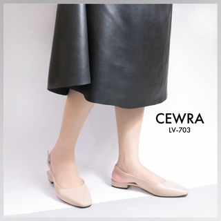 SANDAL CEWRA SLINGBACK MŨI BẦU 2P