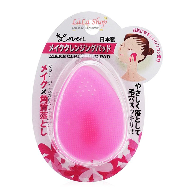 Miếng Rửa Mặt Silicon Nhật Bản Seiwapro Loven Making Cleansing Pad