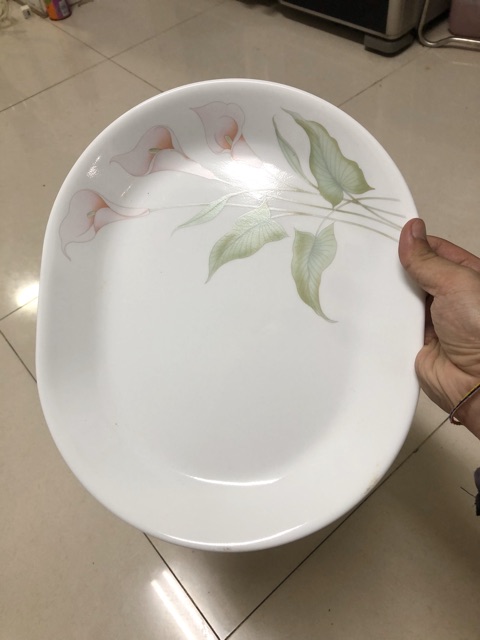 Đĩa Ovan Thủy Tinh Mỹ 32cm Corelle LilyVille 611-LV-LP