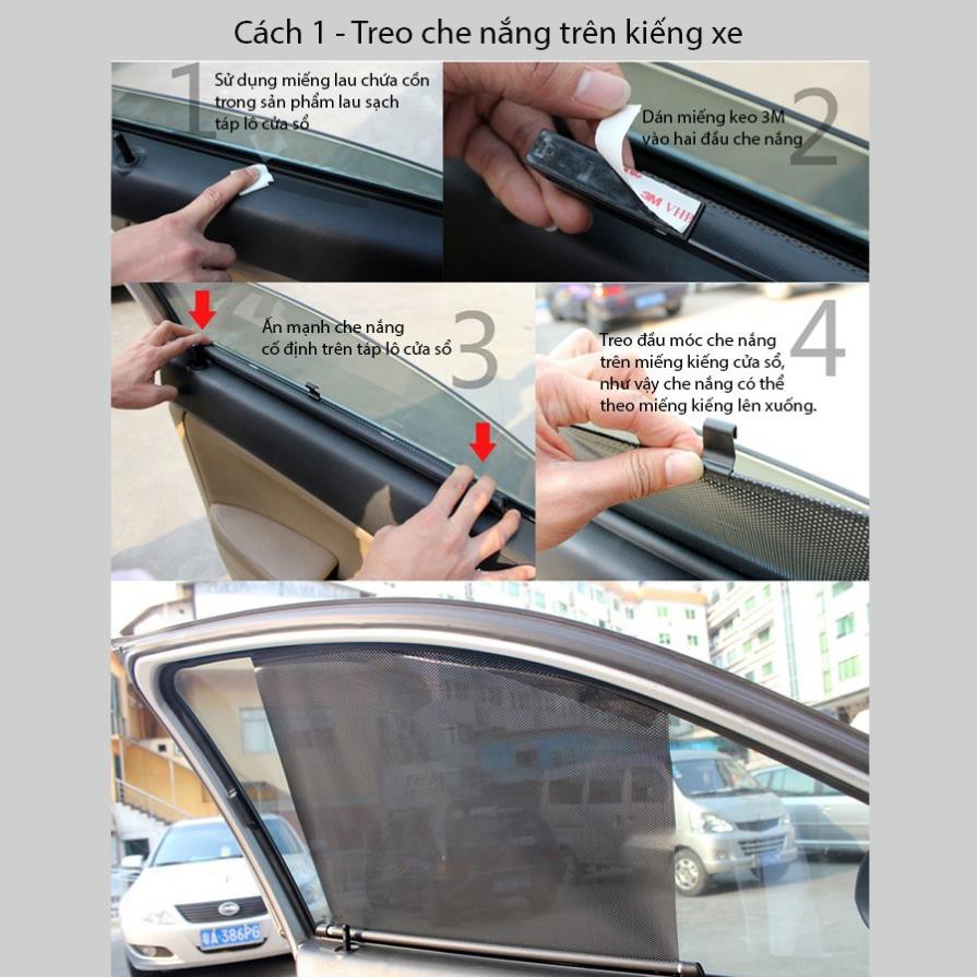 Che nắng ô tô cuộn thông minh V-65  - Nhập Khẩu Chính Hãng