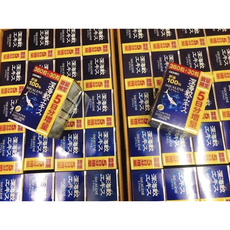 Viên uống sụn vi cá mập Orihiro Nhật Bản 390 viên