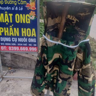 Áo liền mũ chống ong đốt
