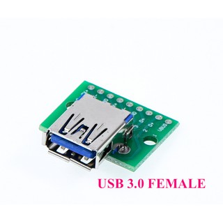 Đế ra chân header USB MICRO  MINI TYPE-C TYPE-B DIP USB2.0 3.0