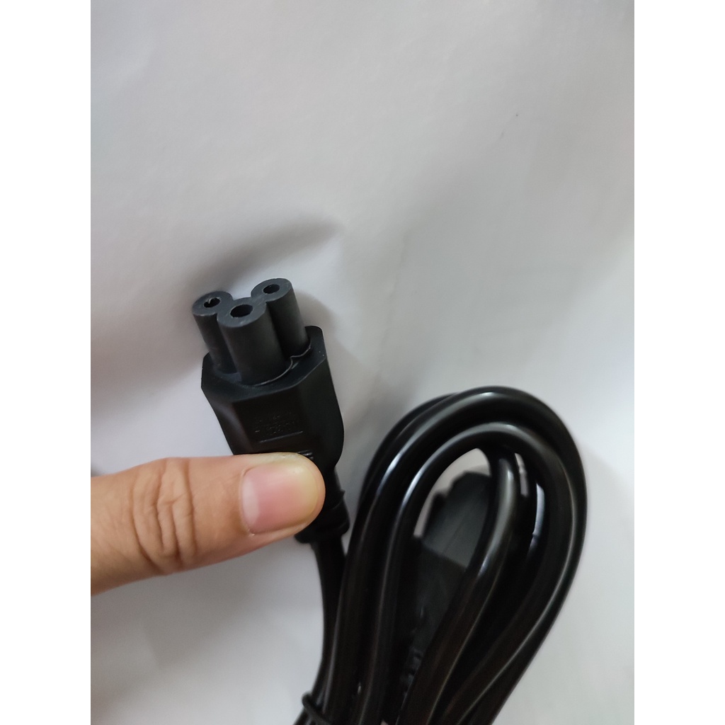 Dây nguồn laptop dành cho adapter, Dây Sạc laptop 3 chấu loại 15k