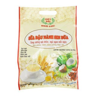 Bột ngũ cốc sữa đậu nành sen dừa Việt Đài bịch 30 gói / 450gr
