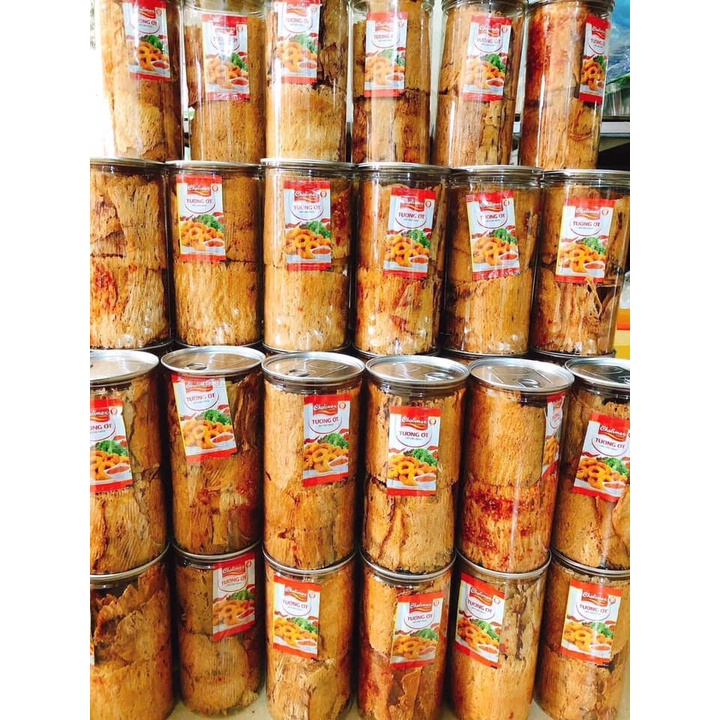 Mực cán tẩm vị -hũ 200gr | BigBuy360 - bigbuy360.vn