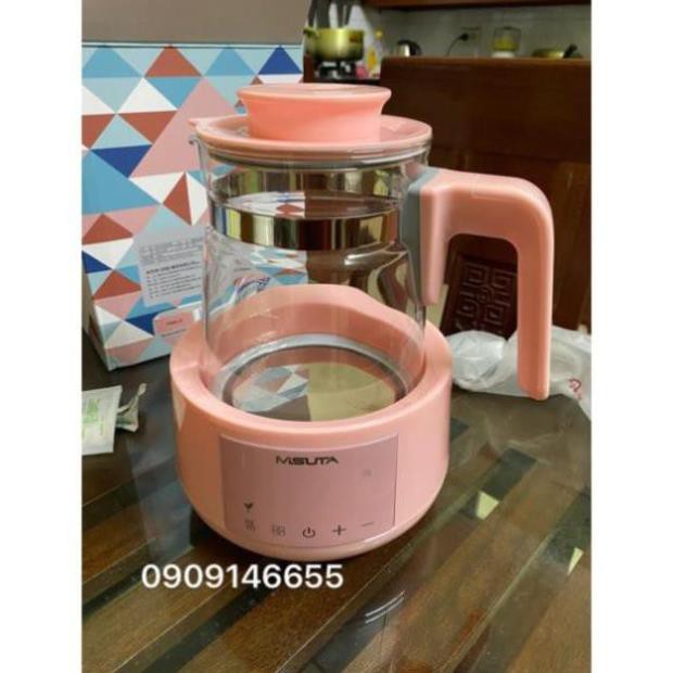 Bình đun pha sữa Misuta remote điều khiển từ xa