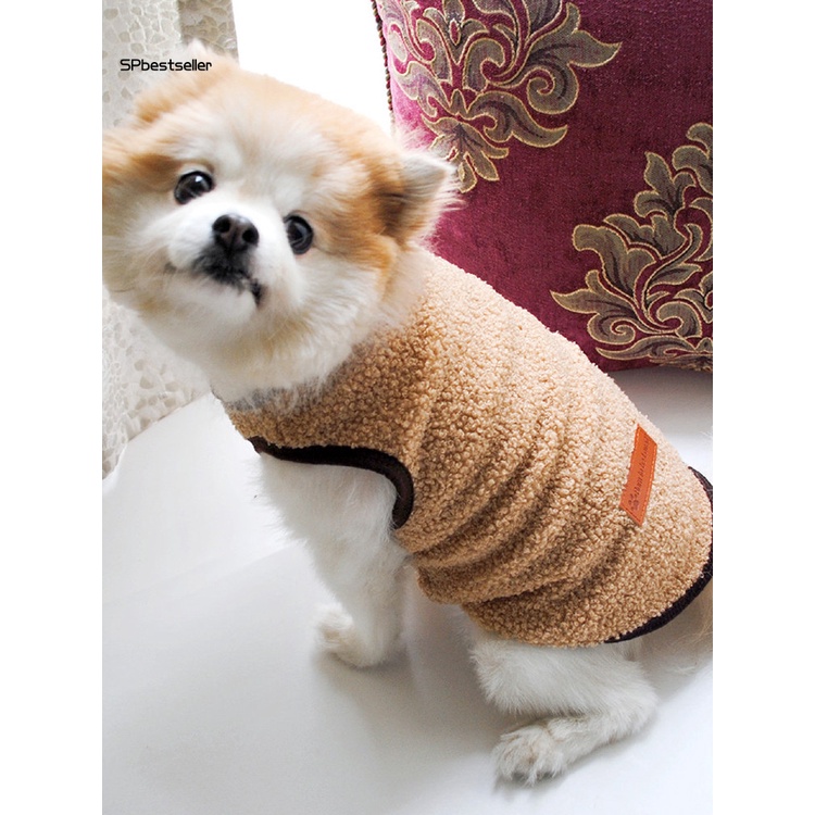 Áo không tay kiểu dáng xinh xắn dành cho thú cưng