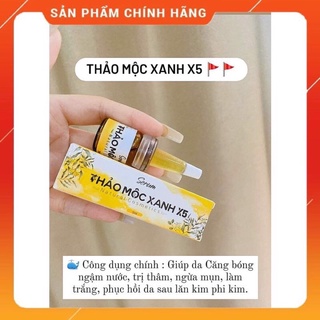 Thảo Mộc Xanh X5 - Dưỡng trắng da căng bóng