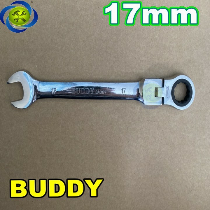 Cờ lê tự động gật gù 17mm Buddy BA0077-1