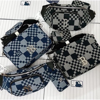 Túi mlb caro jacquard crossbody new york yankees