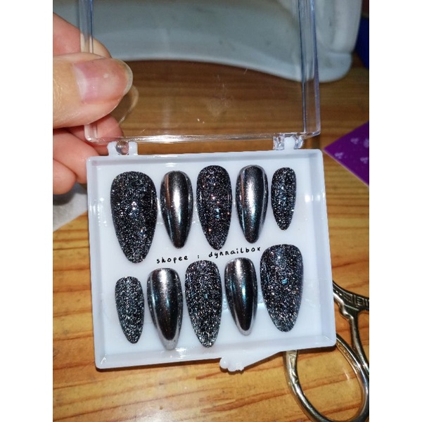 Nail box nhũ flash siêu sang chảnh