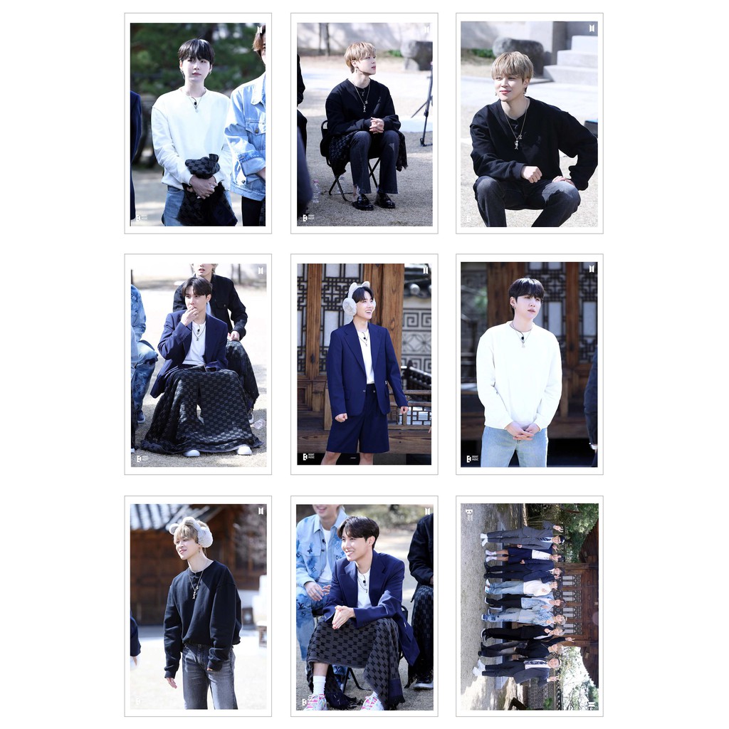 Lomo Card 27 Ảnh BTS - You Quiz on the Block Behind
