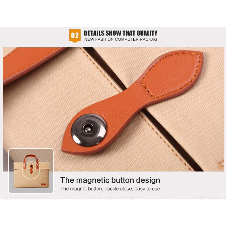 Túi xách laptop Cartinoe Outstanding xám | BigBuy360 - bigbuy360.vn