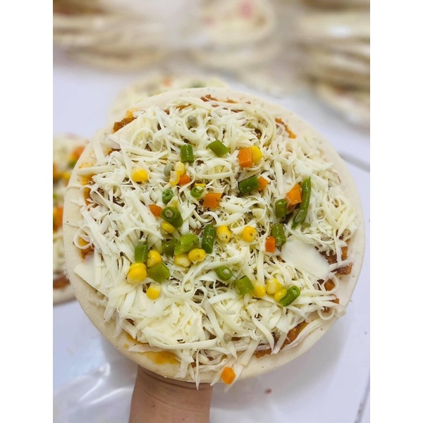 Combo 10 pizza mini size 14cm thơm ngon