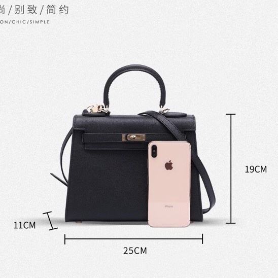 Túi xách Nữ đeo chéo cao cấp HM size size 25,20 da cao cấp tag bạc giá rẻ thích hợp dân văn phòng công sở